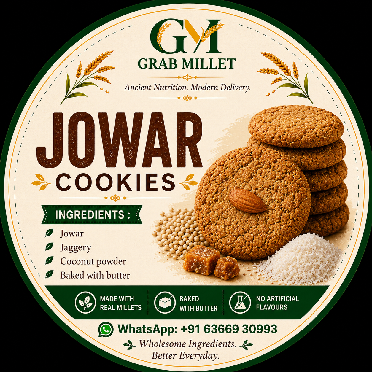 Jowar Cookies