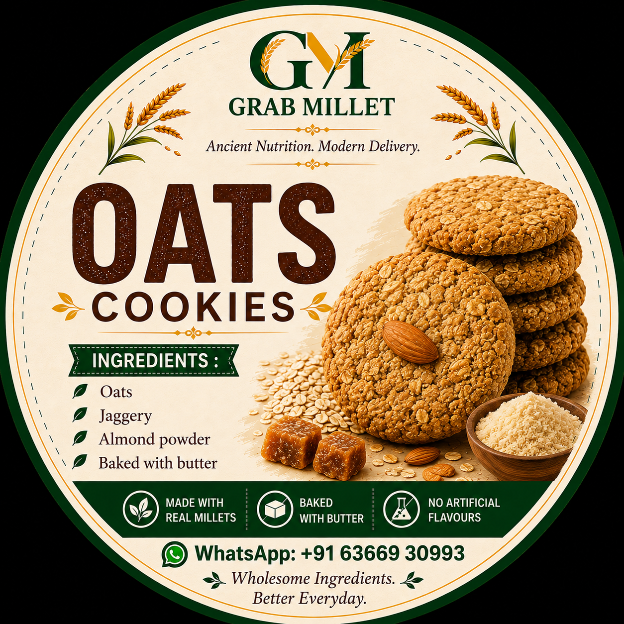 Oats Cookies